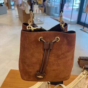 Coach Rowan Suede Bucket Bag
